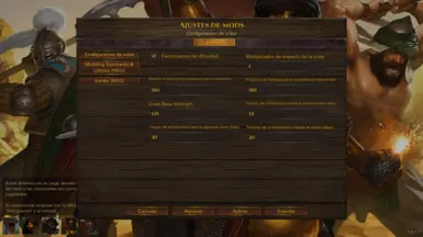 Simple Crisis Settings 西班牙语 funcionando