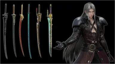 Ever Crisis Sephiroth Sword Pack 和 Corruptor of the planet 服装