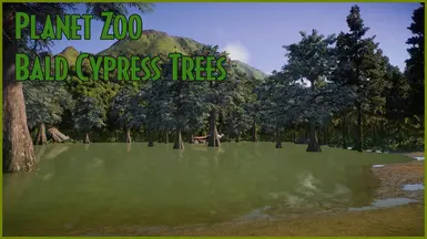 Planet Zoo 秃柏树 - 新景观 - 公园经理收藏包更新