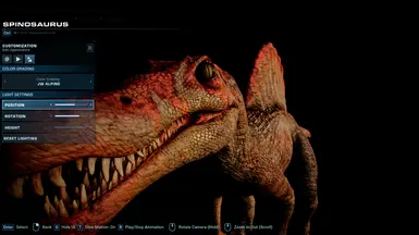 棘龙有大眼睛和更大的脊椎