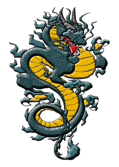 龙涂鸦