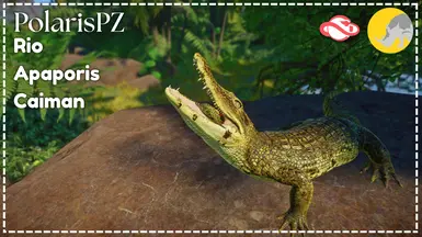 Rio Apaporis caiman - 新物种（1.20）