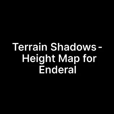 地形阴影——Enderal的高度图