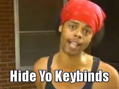 HideYoKeybinds