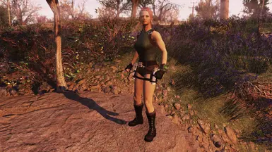 Willow的EVB劳拉·克劳馥经典服装