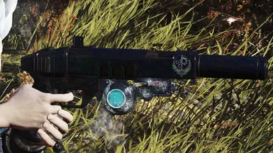 全息箔状十字军手枪（BOS Pistol）- 重新贴图