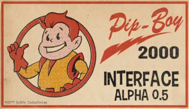 Pip Boy 2000 经典界面