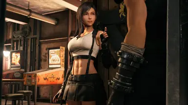 XS 运动性感地图 Tifa - 运动身体法线贴图