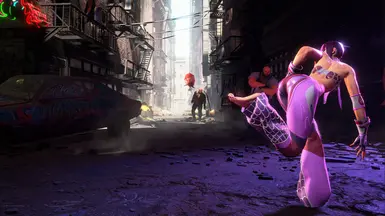 Juri C4 赤脚