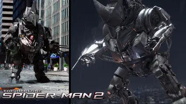 《惊奇蜘蛛侠2》——犀牛头目替代(TASM2)