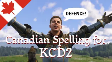 KCD2的加拿大英语拼写