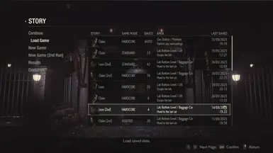 100%存档文件 生化危机2重制版