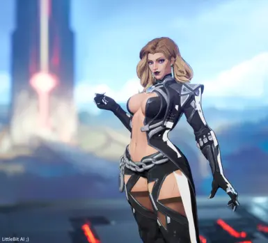 Emma Frost X-Revolution（头发交换 - 轻度纹理 - 抖动）