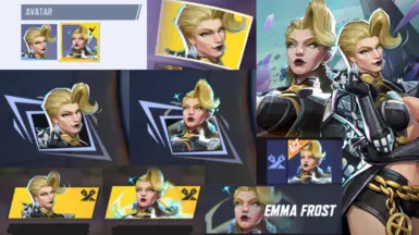 Emma Frost X-Revolution 用户界面模组