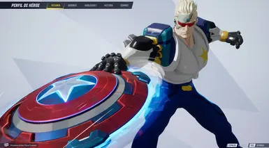《突击队长》（SFV Nash）饰演美国队长
