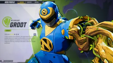 忍者——为格鲁特（Power Ranger）