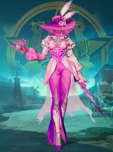 致命粉色大丽花——阴森女士的变色