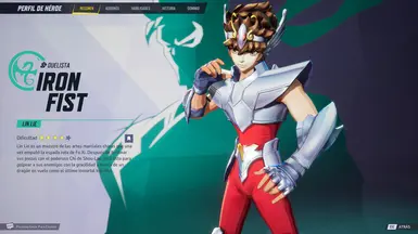 星矢（V2）作为铁拳